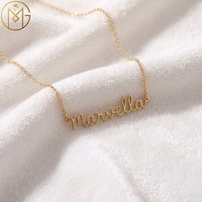 New Arrival Cursive Name Necklace in 925 Solid Sterling Silver Pendant