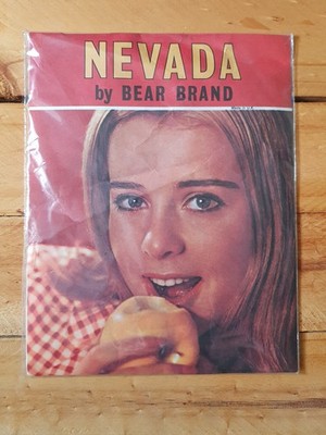Vintage Bärenmarke Nevada nahtlose Strümpfe 50er Jahre - 10 braune Samt