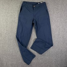 Workrite Pants Men 31x33 Navy Blue Nomex Firefighter Electrical Construction