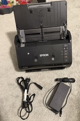 Epson WorkForce ES-500W Wireless Duplex Desktop Document Scanner W Cords 1320 Sc
