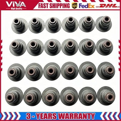 Valve Stem Seals 24 Pcs 3943888 3943889 3948578 FOR Cummins ISC/QSC