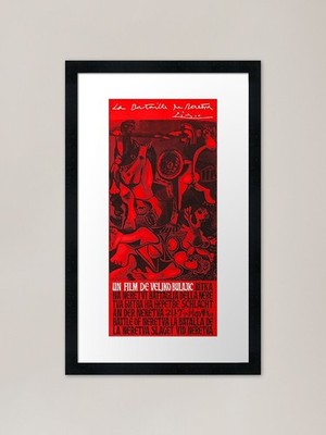 Schlacht auf Neretva von Picaso Gerahmtes Gerahmtes Wandbild Poster Leinwanddruck Bild