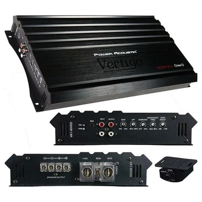 Power Acoustik Vertigo Series Monoblock Amplifier VA110000D - 10,000 Watts Max P