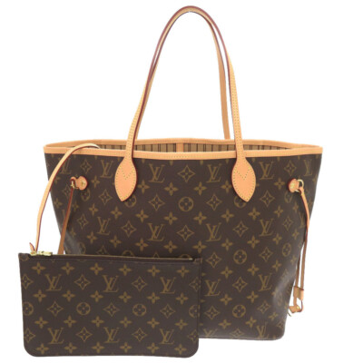 トート NEVERFULL M40995 極美品 AUTHENTIC LOUIS VUITTON M40995 Monogram New Neverfull MM
