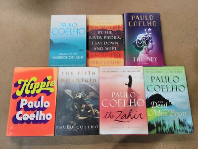 Lot of 16 Paulo Coelho Paperback & Hardcover Books Various Titles