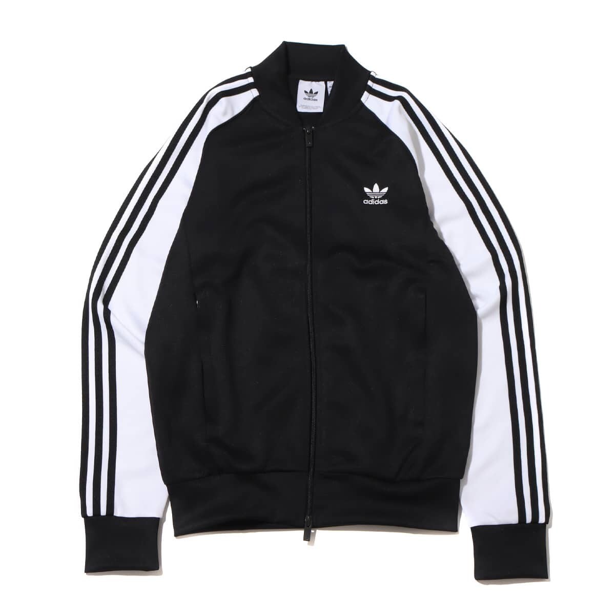 adidas Originals Classic Black Retro Track Jacket Athleisure
