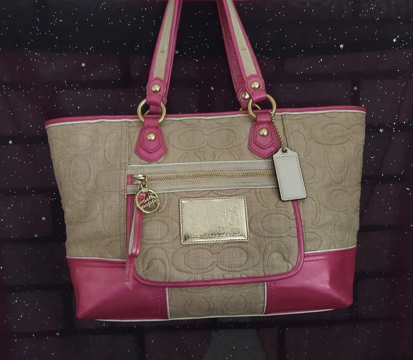 Coach Poppy XL Tote Gem