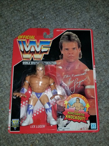 WWF Lex Luger Hasbro World Wrestling Federation MO...