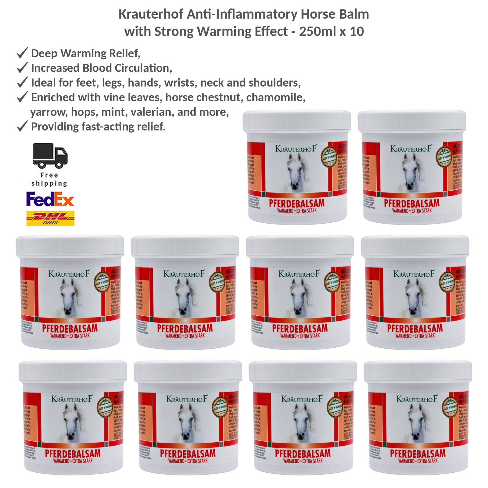 Pullach Hof Totes Meer Salz Creme für Empfindliche, Gereizte Haut 4x250ml - Image 8