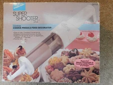 Proctor Silex Super Shooter Plus Cordless Cookie Press & Food Decorator Complete