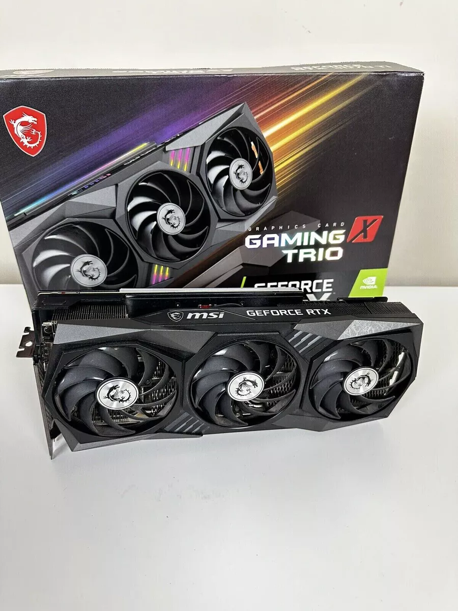 MSI GeForce RTX 3070 Ti GAMING X TRIO 8GB GDDR6X Graphics Card