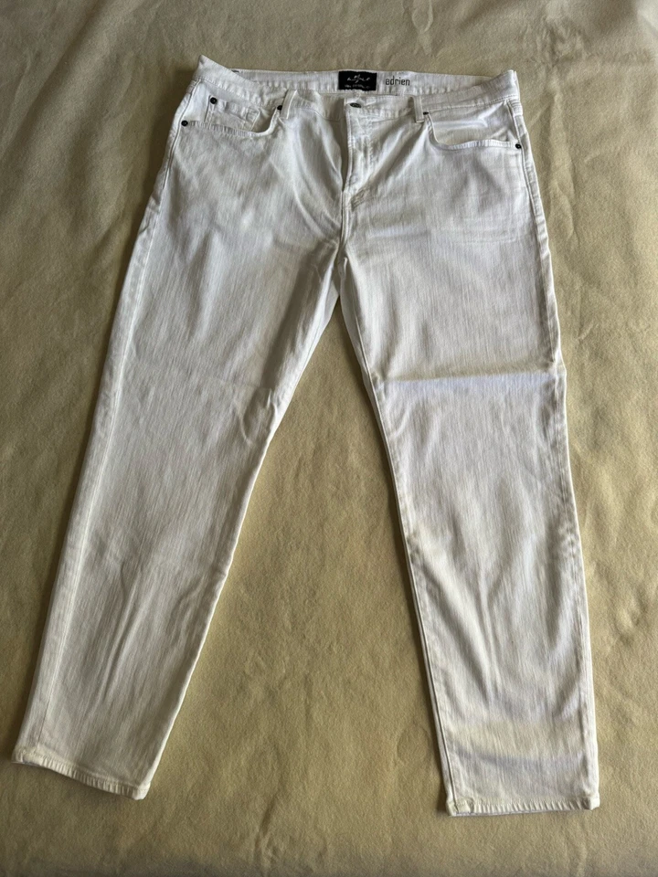 Pantalones 7 For All Mankind para hombre 38 algodón rendimiento de lujo el recto 5 bolsillos Foto 3 de 4