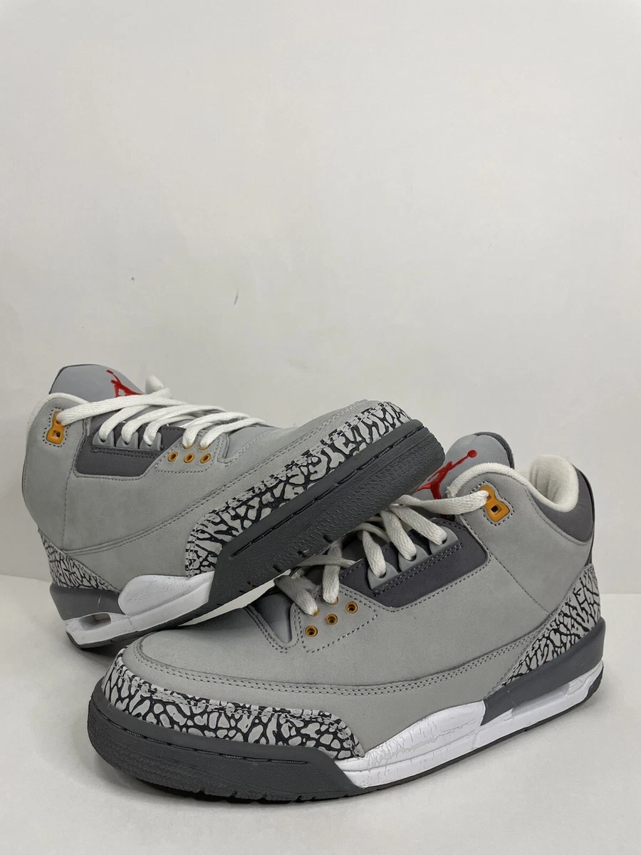 Air Jordan 3 Retro Ls Cool Grey 2006 Size 10.5 315297-062 | eBay