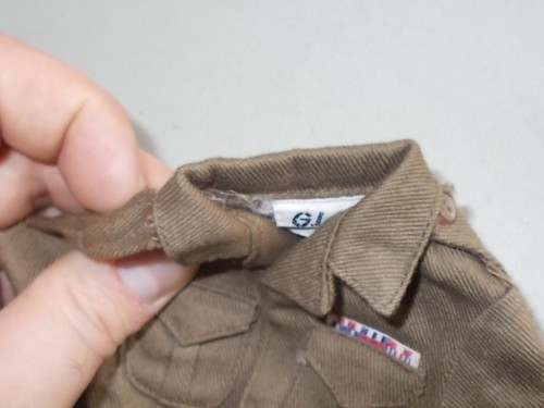 vintage GI JOE hasbro TM / R JAPAN tag - MILITARY POLICE IKE JACKET MP - 60s - Bild 5 von 5