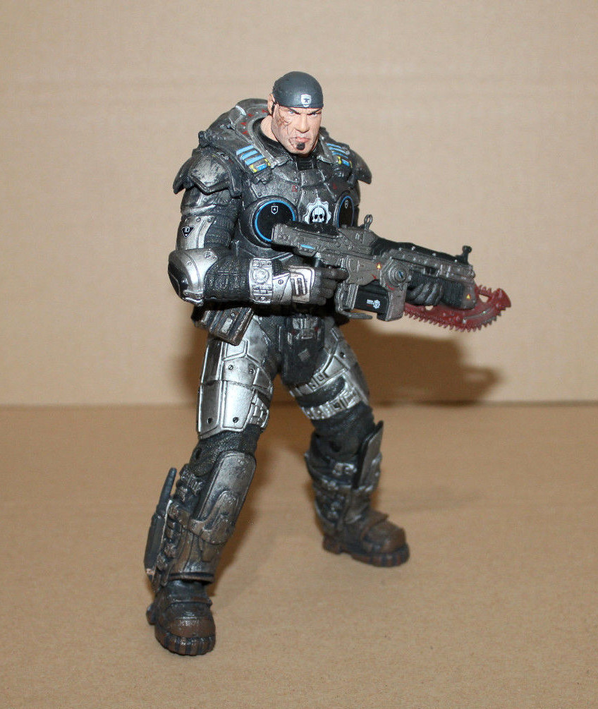 Gears of War Series 1 Marcus Fenix Action Figure Figur Neca 2008