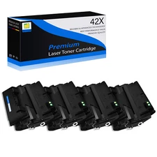 4 PACK - Toner Compatible with HP Q5942X 42X LaserJet 4200 4300 4250 4350n 4350