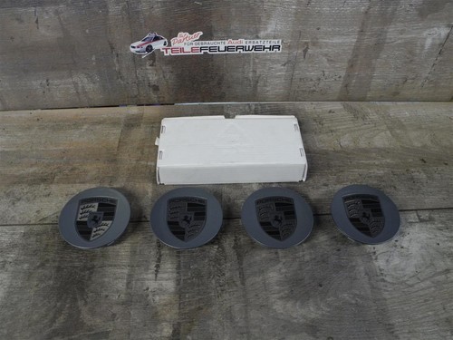 NEU Original SET Porsche Nabendeckel Radkappen Felgenkappen 9P1601147L 76mm