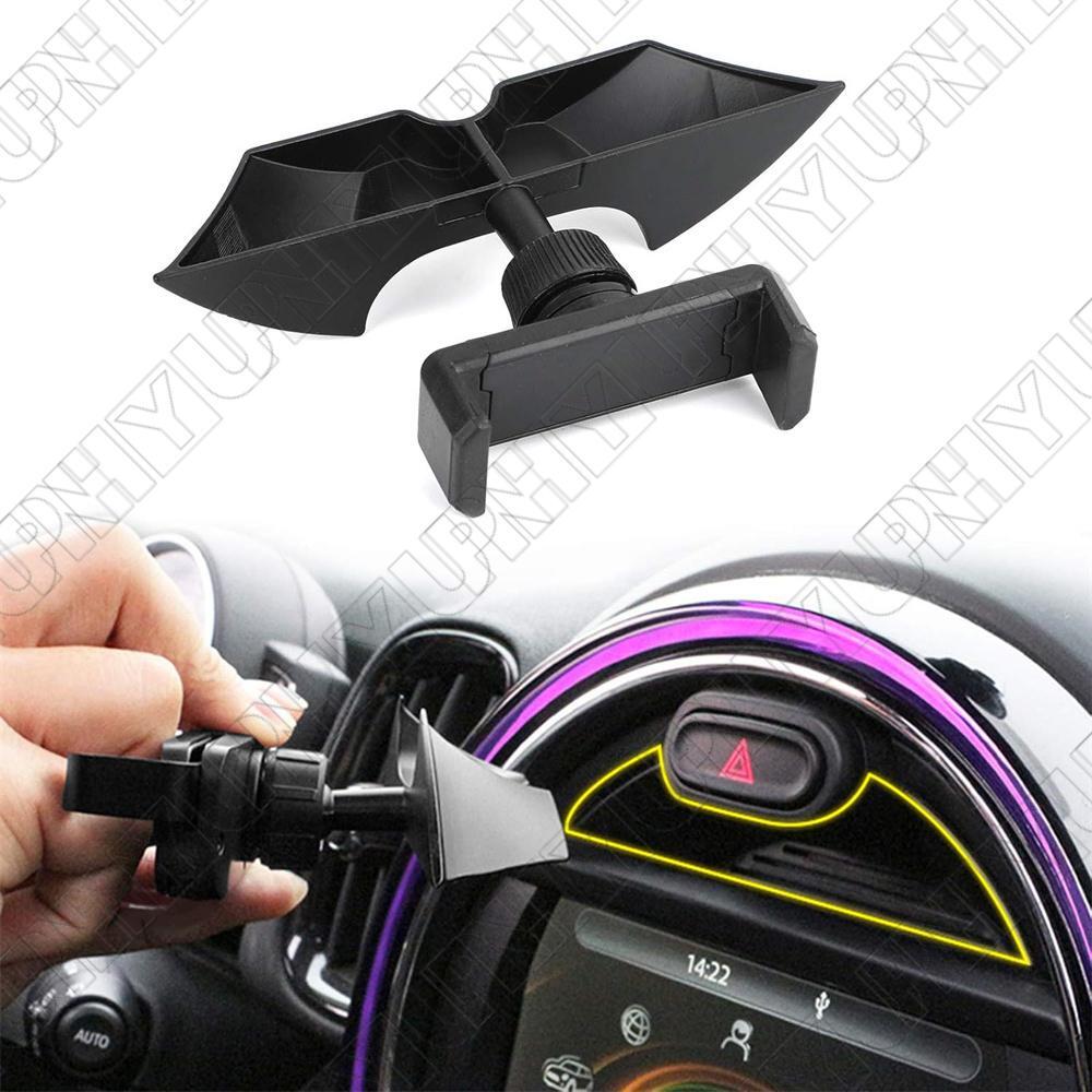 For MINI Cooper F54 F55 F56 F57 F60 Dashboard Slot Phone Holder Mount Black 1PCS