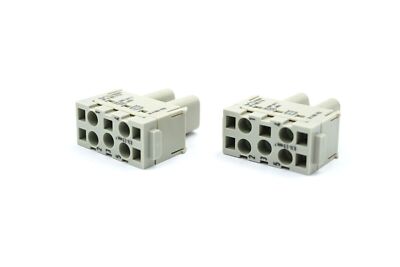 2x Harting Han ES 5 MOD-BU-ES 16A Buchseneinsatz 09140052716