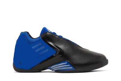 Adidas T-Mac 3 Men's US 10 Blue Suede Black White Sport Basketball Retro Magic
