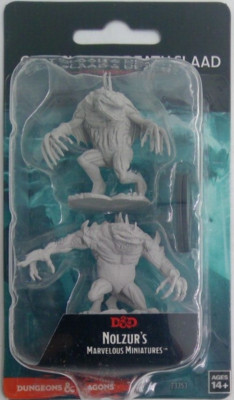 WizKids Dungeons & Dragons Marvelous Miniatures   Gray Slaad & Death Slaad