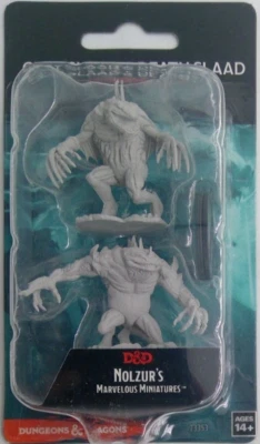 WIZKIDS DUNGEONS & DRAGONS MARVELOUS MINIATURES ~ GRAY SLAAD & DEATH SLAAD