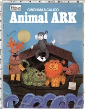 "Gingham & Calico Animal Ark" ©1978 Hazel Pearson Handicrafts Leaflet HN 6