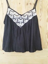 Ladies Black Camisole Top size 8 /10