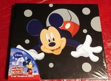 NEW - DISNEY MICKEY MOUSE FRIENDS 8"X8" SCRAPBOOK ALBUM