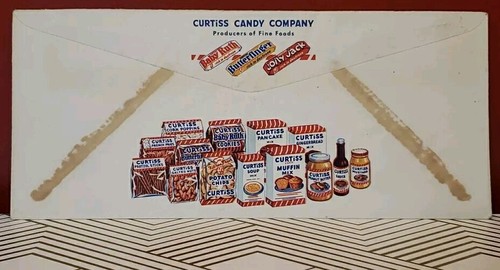 1949 Baby Ruth Butterfinger Curtiss Candy Company Envelope - Picture 4 of 5