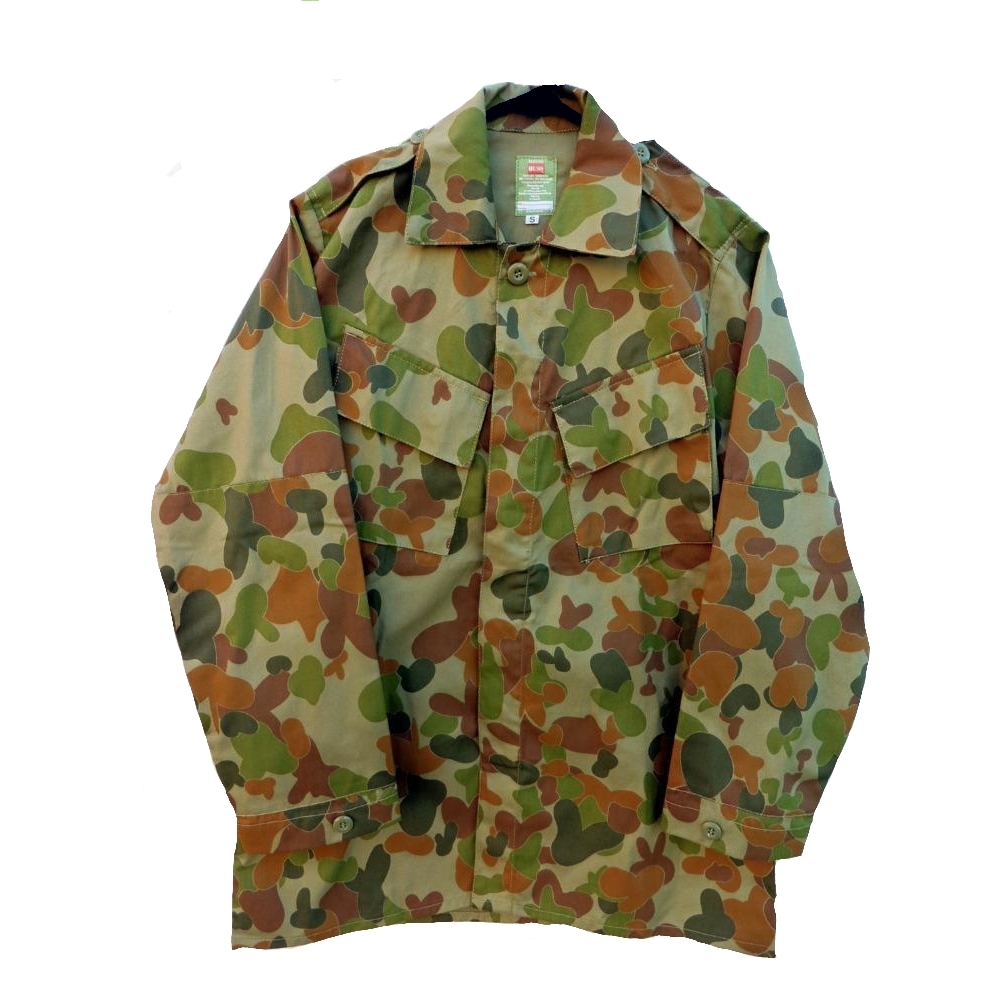 NEW!! Auscam Shirt Long Sleeve Bdu Tactical Pocket Cotton Military Army