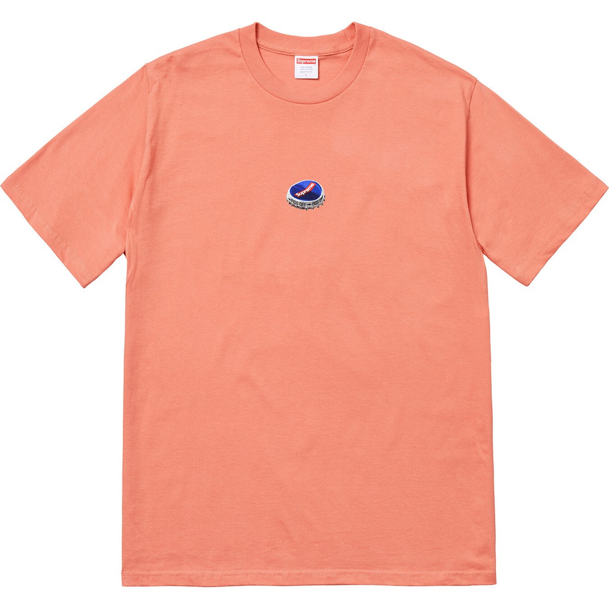 トップス Supreme bottle cap Tee Supreme-Bottle-Cap-Tee-White-1
