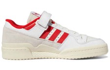 Adidas Originals Forum 84 Low Mens Lifestyle Shoes White Red GY5848 NEW Multi Sz
