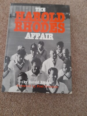 The Harold Rhodes Affair (hardback, 1987) - first edition signed. PRE-OWNED