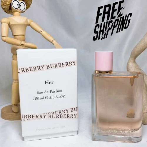Burberry Her by Burberry 3.3 oz EDP Perfume for Women - New in Box Sealed - Image 4 of 4