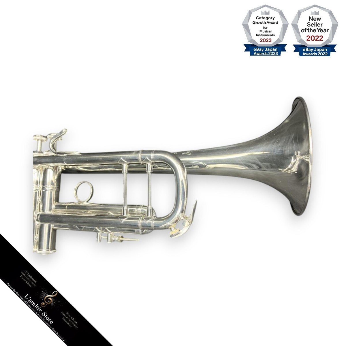 Bach Stradivarius 180ML37SP Trumpet Silver Bb Key 180ML 37SP 180