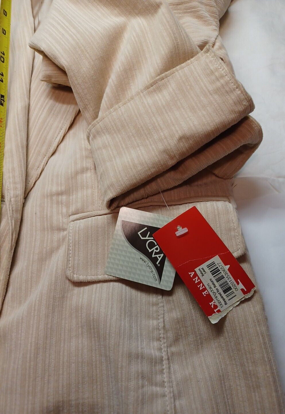 Anne Klein Jacket One Button 6 Light Pink Blazer … - image 16