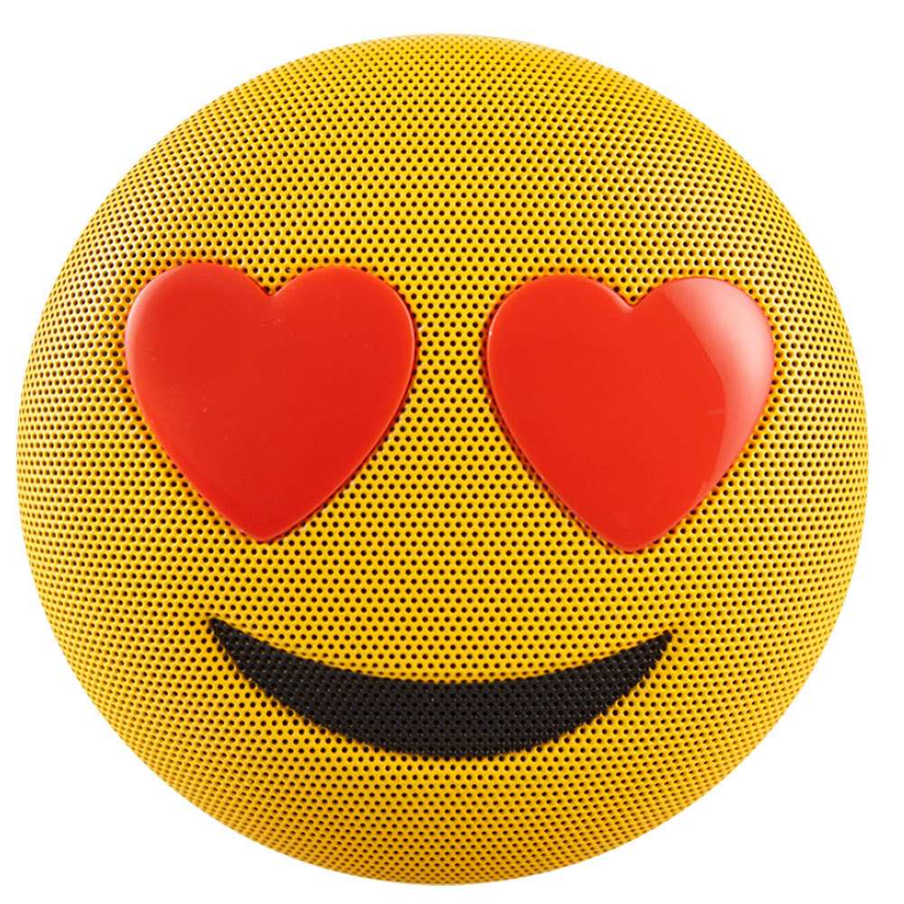 Jamoji Bluetooth/Wireless Speaker Love Struck Heart Eyes Emoji for  iPhone/Galaxy