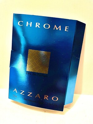 Azzaro CHROME EAU DE PARFUM EDP NEW Fragrance Discovery SPRAY Sample.