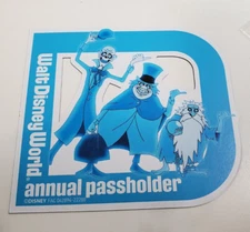 Disney Passholder Haunted Mansion Three Hitchhiking Ghosts AP Aftermarket Magnet
