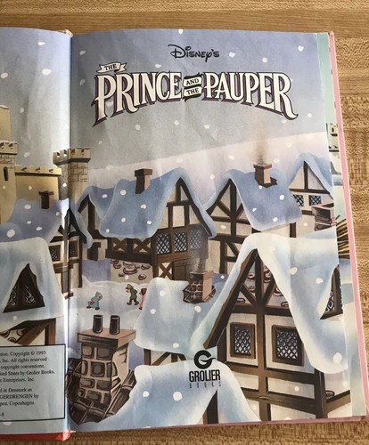 Walt Disney Prinz und der Bettler Buch 1993 - Bild 6 von 7