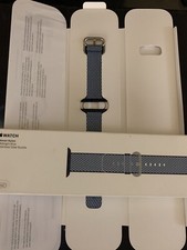 Apple Watch Woven Nylon Band 38mm 40mm Genuine Authentic NEW Midnight Blue