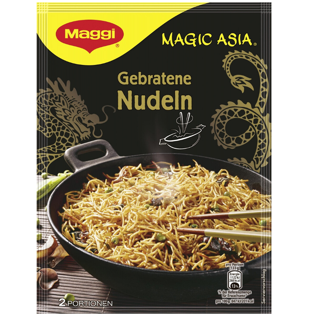 Maggi Magic Asia Fideos Fríos con Verduras para 2 Porciones 121g
