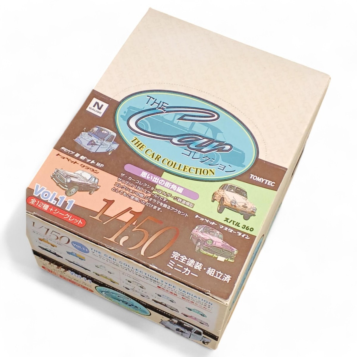 Tomytec Vol.11 Secret Car Collection - Opened, All 12 Types