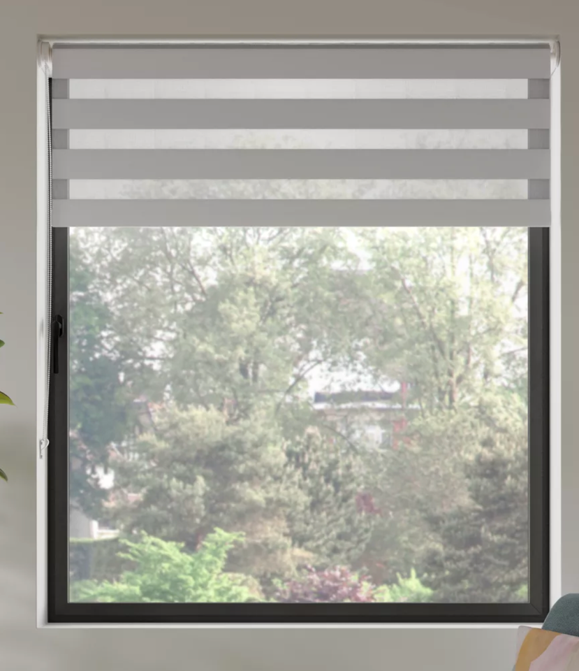 John Lewis Day and Night Roller Blind, White, W177 x Drop 190cm eBay