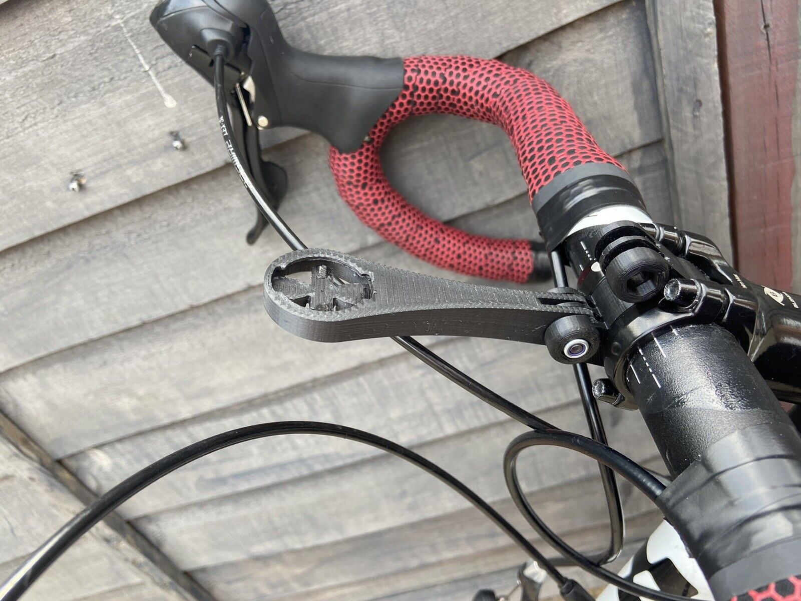 Garmin Edge Low Mount - Bontrager Compatible - Carbon Fibre | eBay