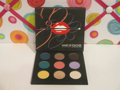 MAKE UP FOR EVER ~ 9 ARTIST SHADOW PALETTE  # 3 ~ FULL SIZE UNBOXED