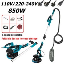 Foldable Sander Drywall Wall Sander 850W Electric Polishing Machine W/ LED Light