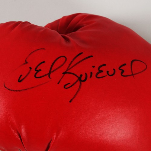 Evel Knievel Signed Boxing Glove - COA JSA - Picture 2 of 4