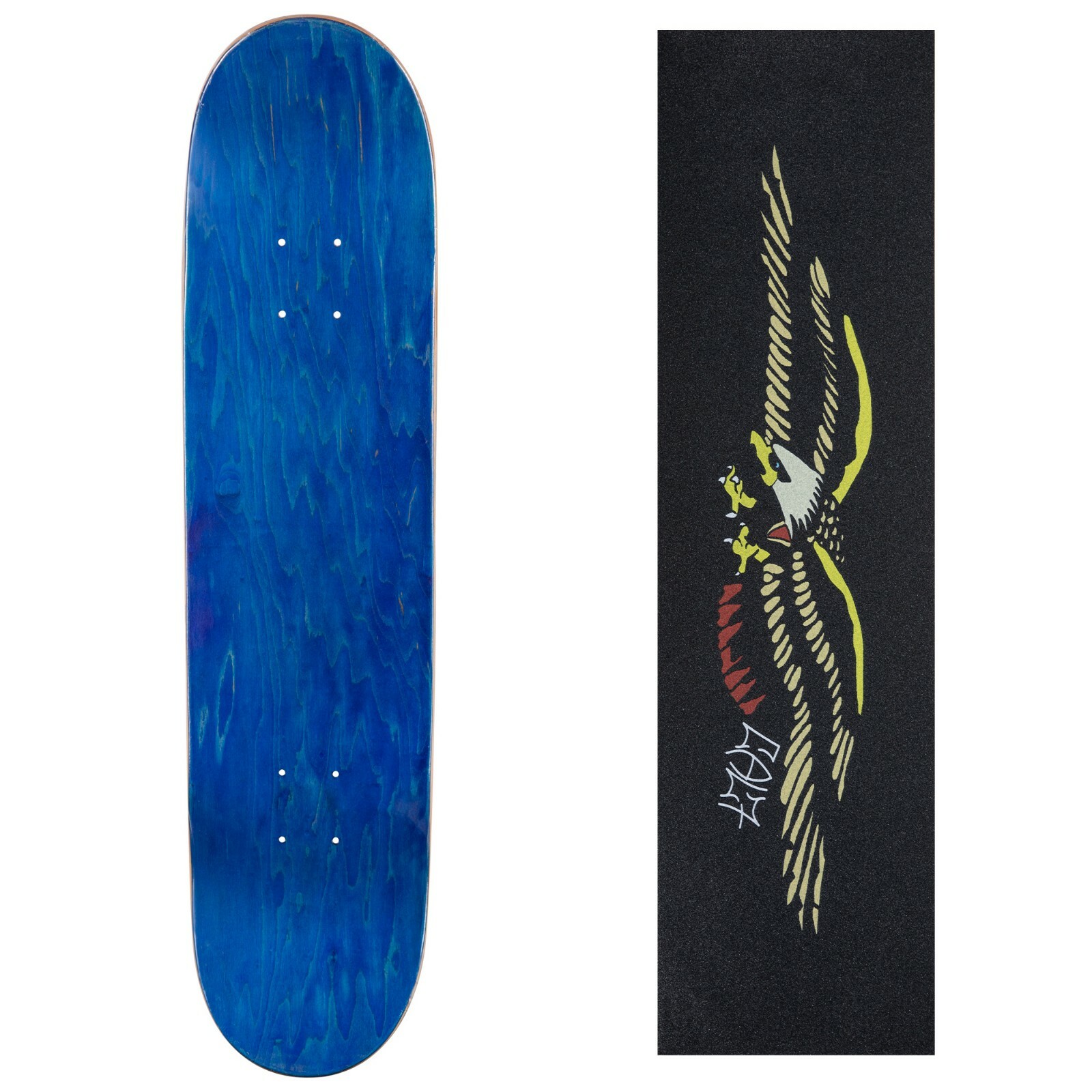 Deck W/ Graphic Grip Tape